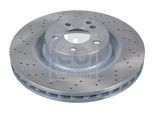 2X Disco Freno Febi Bilstein 26406 Anteriore Per MERCEDES-BENZ Sl (R230)