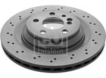 2X Disco Freno Febi Bilstein 43943 Posteriore 55 1Mm 9 48Kg 330 2Mm