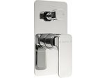 Sapho Spy - Miscelatore Da Incasso Per Doccia, 2 Uscite, Con Interruttore, Cromo PY43