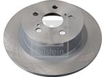 2X Disco Freno Posteriore Febi Bilstein 26062 Per Toyota Avensis Estate (_T22_)