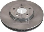 2X Disco Freno Febi Bilstein 108192 Anteriore Per Ford Focus Mk4 Hatchback (Hn)