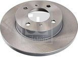 2X Disco Freno Febi Bilstein 108649 Anteriore Per Mitsubishi Colt V (Cj_ Cp_)