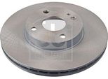 2X Disco Freno Febi Bilstein 108607 Anteriore Per Mazda MX-5 Ii (Nb) MX-5 I (Na)