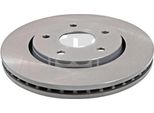 2X Disco Freno Febi Bilstein 108509 Anteriore Per Chrysler Grand Voyager V (Rt)