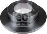 2X Disco Freno Posteriore Febi Bilstein 108118 Per Nissan Cabstar (F24M F24W) 67Mm