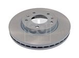 2X Febi Bilstein Disco Freno 108608 Anteriore Per Kia Carnival Ii (Gq) 51Mm 7 930Kg