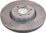 2X Disco Freno Febi Bilstein 107222 Anteriore Per Nissan NP300 Navara Pickup (D23)