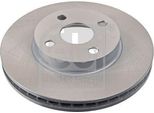 2X Disco Freno Febi Bilstein 108560 Anteriore 50Mm 5 120Kg 255Mm