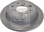 2X Disco Freno Posteriore Febi Bilstein 108586 Per Honda Civic Vi Fastback (Ma Mb)