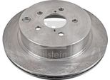 2X Disco Freno Posteriore Febi Bilstein 108659 Per Subaru Forester (Sj) 61 7Mm