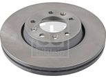 2X Febi Bilstein Disco Freno 108651 Anteriore Per Fiat Scudo (270_ 272_) 48Mm