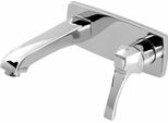 Sapho Dreamart - Miscelatore Per Lavabo A Parete Con Corpo, Cromo DA004