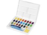 Faber-Castell 169724 Acquerello FABER-CASTELL In Barattolo, Confezione Da 24 Pezzi