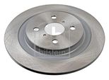 2X Disco Freno Posteriore Febi Bilstein 108462 Per Toyota Yaris Hatchback (_P9_)