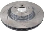 2X Disco Freno Febi Bilstein 108643 Anteriore Per Chrysler 300 C Touring (Lx Le)