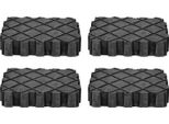 Ks Tools Set Di Gommini Universali Per Piattaforma Di Sollevamento, 4 Pezzi, 160.0391-TD