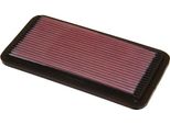 Filtro Aria Ad Alte Prestazioni K&N 33-2030 Per Toyota Corolla Liftback (E11) Filtro A Lunga Durata Quadrato