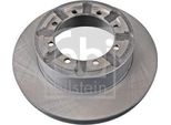 2X Disco Freno Posteriore Febi Bilstein 108615 Per Nissan Cabstar (F24M F24W)