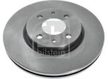 2X Disco Freno Febi Bilstein 108640 Anteriore Per Peugeot Bipper (Aa_)