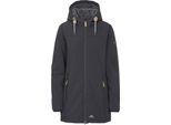 Trespass Giacca Da Donna Kristen, Con Cappuccio, Impermeabile, Lunghezza Maggiore TP4195 (S) (Nero)