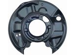 Vaico Parafango Disco Freno Adatto Per MERCEDES-BENZ Classe C Berlina (W203) Posteriore Destro V30-2560 Piastra Di Ancoraggio