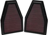 K&N 33-2484 Filtro Aria Ad Alte Prestazioni Per Porsche 911 (991) Filtro A Lunga Durata Quadrato