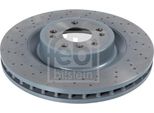 2X Disco Freno Febi Bilstein 104952 Anteriore Per MERCEDES-BENZ Gle (W166)