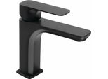Sapho Spy - Miscelatore Monocomando Per Lavabo Senza Leva, Nero Opaco PY02/15