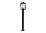 Lanterna Da Esterno Per Giardino, Palo Kelsey Nero Lutec 7273601012