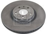 2X Febi Bilstein Disco Freno 107728 Anteriore Per Ford Mondeo V Estate (Cf) 51Mm