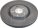 2X Disco Freno Febi Bilstein 107713 Anteriore Per Vw Polo Hatchback (6R1 6C1)