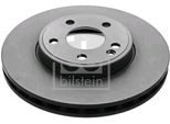 2X Febi Bilstein 43861 Disco Freno Asse Anteriore