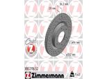 2X Disco Freno Zimmermann 380.2116.52 Per Mitsubishi Pajero Iv (V8_W V9_W)