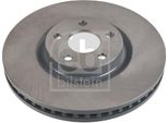 2X Disco Freno Febi Bilstein 107716 Anteriore Per Ford S-Max (Cj) Galaxy (Ck) 316Mm