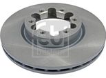 2X Disco Freno Febi Bilstein 108492 Anteriore Per Nissan Cabstar (F24M F24W) 53Mm