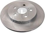 2X Disco Freno Posteriore Febi Bilstein 108503 Per Toyota Yaris Hatchback (_P13_)