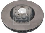 2X Febi Bilstein Disco Freno 108202 Anteriore Per Audi A6 Allroad (4GH 4GJ C7)