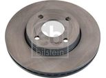 2X Disco Freno Febi Bilstein 105849 Anteriore Per Ford Fiesta Mk7 Hatchback 43 7Mm