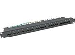 Efb 37588SW.1 Efb Patchpanel 25Xrj45 8/4 1HE Isdn, Schwarz, Cat. 3