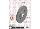 2X Disco Freno Zimmermann 150.2939.52 Per Mini Hatchback (F56) Clubman (F54)