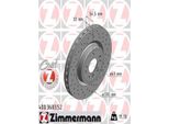 2X Disco Freno Zimmermann 400.3683.52 Adatto A MERCEDES-BENZ Classe M (W166)