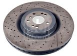 2X Disco Freno Febi Bilstein 107723 Anteriore Per MERCEDES-BENZ Gle (W166)