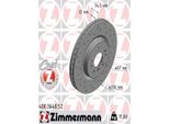 2X Disco Freno Zimmermann 400.3648.52 Adatto A MERCEDES-BENZ Classe M (W164)