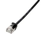 Logilink Professional CQ9033S Cavo Patch Logilink Ultraflex, Cat. 6A, U/Ftp, 1,0 M, Nero