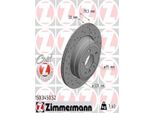 2X Zimmermann 150.3450.52 Disco Freno Asse Posteriore