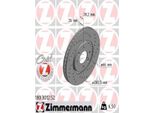 2X Disco Freno Zimmermann 180.3012.52 Per Peugeot 406 (8B) 28Mm 6 5Kg