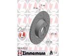2X Disco Freno Zimmermann 150.3495.52 Per Bmw X3 (F25) X4 (F26) 71Mm 7 4Kg