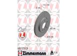 2X Disco Freno Zimmermann 600.3259.20 Per Vw Polo (AW1 BZ1) 44Mm 5 1Kg 256Mm