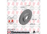 Dischi Freno Sportivi Zimmermann Anteriori Opel Per Opel Astra F Corsa B Tigra Vectra A