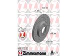 2X Zimmermann 600.3212.52 Disco Freno Asse Anteriore